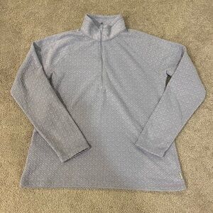 Eddie Bauer Fast Fleece Raglan Sleeve 1/4 Zip Pullover Jacket